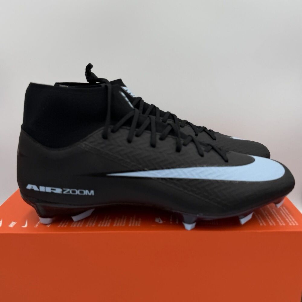 Zoom Mercurial Superfly 10 Academy FG Soccer Cleats Men's Size 11 Black